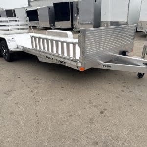 2027 BEARTRACK BTT81216SL WITH 2-3500LB AXLES FRONT ROCK GUARD AND SIDE LOAD RAMPS DL0118
