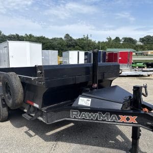 2026 RAWMAXX LPXT14'X83" BUMPER PULL DUMP TRAILER 2-7000 LB AXLES RO4543