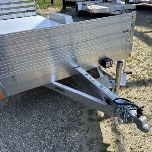 2026 BEARTRACK BTT81216SL WITH 2-3500LB AXLES FRONT ROCK GUARD AND SIDE LOAD RAMPS RO2184