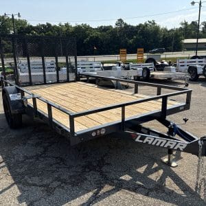 2027 LAMAR 83X12 UTILITY TRAILER WITH 3500LB AXLE RO7354