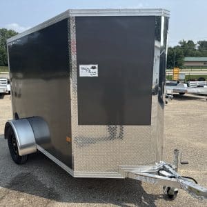 2027 STEALTH 5X8 ENCLOSED TRAILER WITH REAR RAMP DOOR 3500LB AXLE RO7683