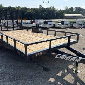 2027 LAMAR 83X14 UTILITY TRAILER WITH 3500LB AXLE RO7355