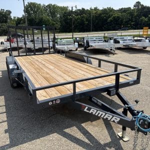 2027 LAMAR 83X16 UTILITY TRAILER WITH 2-3500LB AXLE RO7357