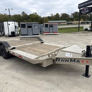 2027 RAWMAXX G3X 24X83 GRAVITY TILT BED 8FOOT STATIONARY 16 FOOT TILT 3-7000LB AXLES RO4214
