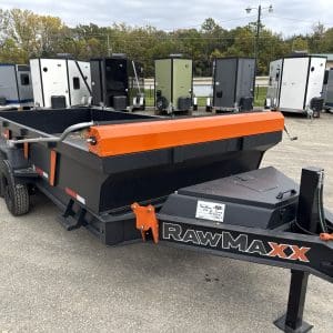 2027 RAWMAXX LPXSE16'X83" BUMPER PULL DUMP TRAILER SIGNATURE EDITION 2-8000 LB AXLES RO7225