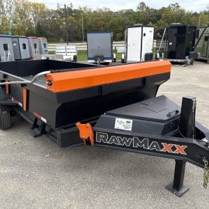 2027 RAWMAXX LPXSE16'X83" BUMPER PULL DUMP TRAILER SIGNATURE EDITION 2-8000 LB AXLES RO7226