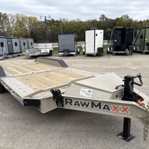 2027 RAWMAXX G3X 24X83 GRAVITY TILT BED 8FOOT STATIONARY 16 FOOT TILT 3-7000LB AXLES RO5230