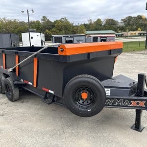 2027 RAWMAXX LPXSE16'X83" BUMPER PULL DUMP TRAILER SIGNATURE EDITION 2-8000 LB AXLES RO7242